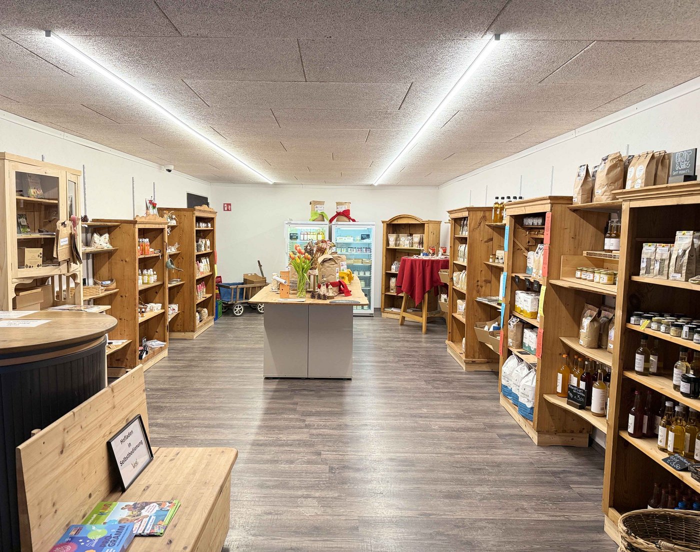 Hofladen Thaller Zwettl im Waldviertel regional in Selbstbedienung einkaufen